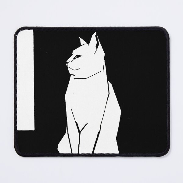 Item preview, White Cat Sitting on a Ledge, by M.C. Escher designed and sold by Gabriel S.