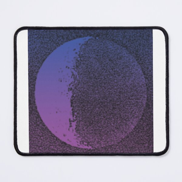 Item preview, Black Moon Shadow red violet-purple gradient on black designed and sold by mariahmcmo.