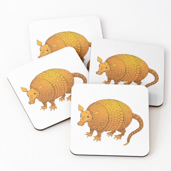 Item preview, Armadillo Orange designed and sold by monkeytulz.