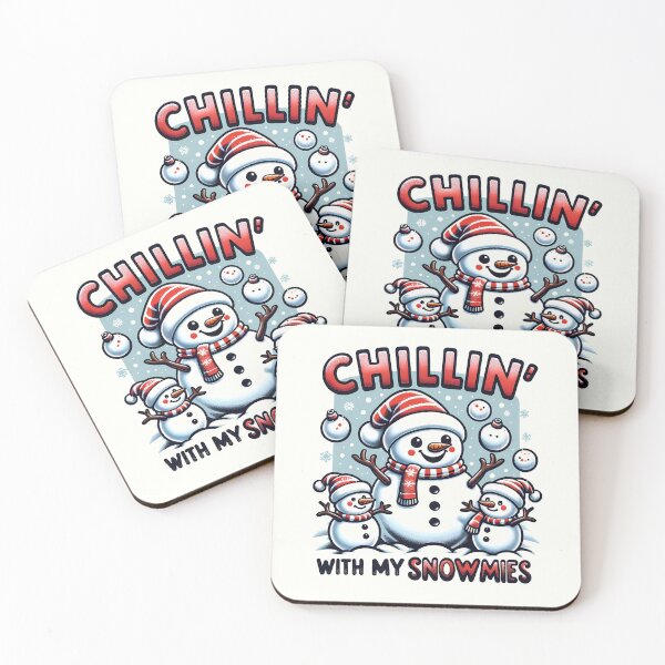 Item preview, Snowball Fun - Chillin' With My Snowmies designed and sold by Bratak.