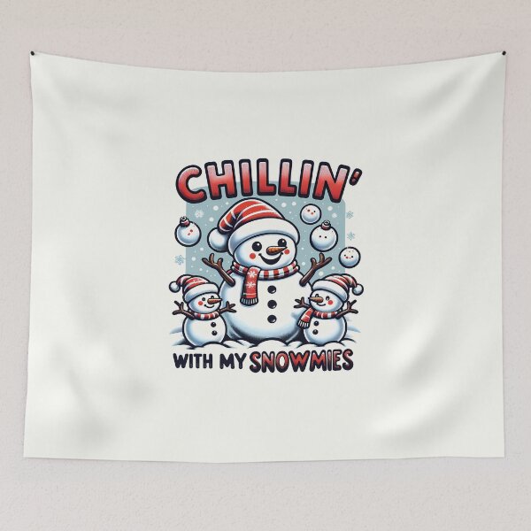 Item preview, Snowball Fun - Chillin' With My Snowmies designed and sold by Bratak.