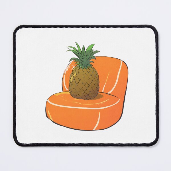 Item preview, pineapple sitting on orange designed and sold by ReyhansArtWorld.