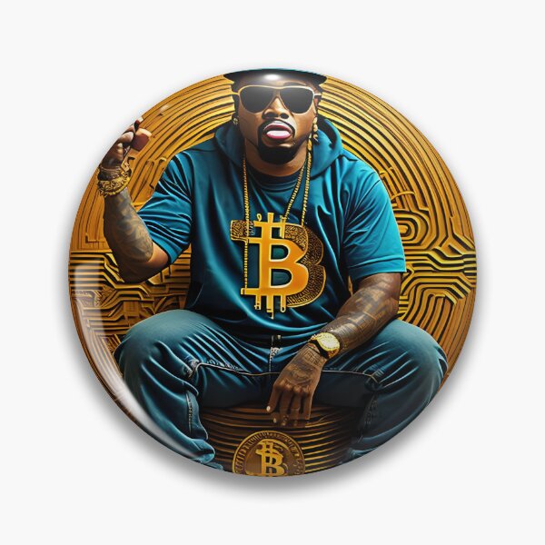Item preview, Crypto BTC Bitcoin Black Investor Bitcoin Trader Shirt Bitcoin Mining and Future bitcoin billionaire AI designed and sold by Common Truth.