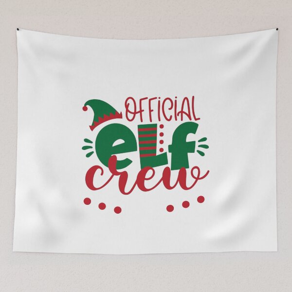 Item preview, Official ELF Crew - Stunning Christmas Design designed and sold by Gollenmarket.
