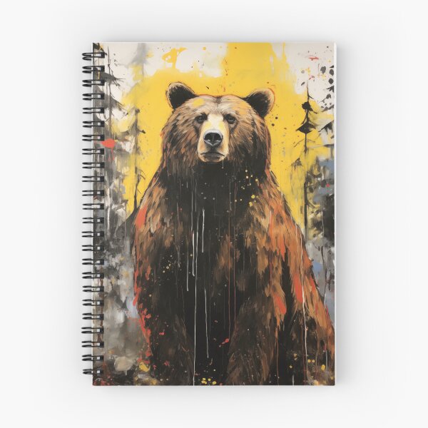Item preview, Abstract Bear Painting designed and sold by Earth Celebration Designs.