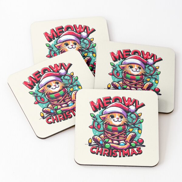 Item preview, Holiday Cat Capers: Meowy Christmas designed and sold by Bratak.