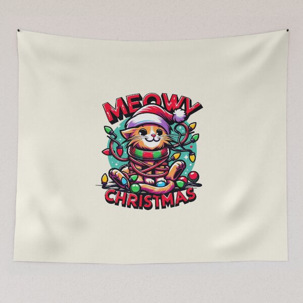 Item preview, Holiday Cat Capers: Meowy Christmas designed and sold by Bratak.