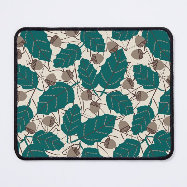 Item preview, Forest floor in autumn on warm panna cotta white designed and sold by Anne-Leue.