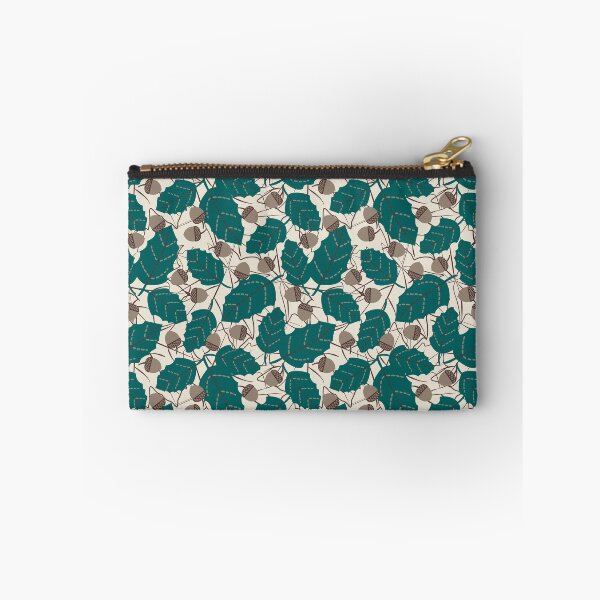 Item preview, Forest floor in autumn on warm panna cotta white designed and sold by Anne-Leue.