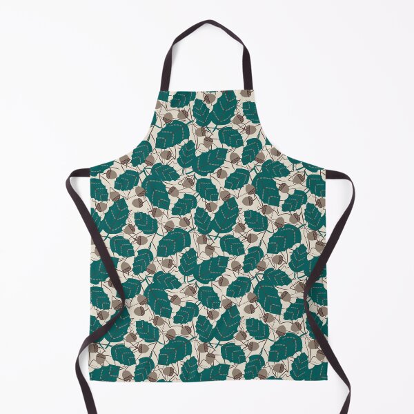Item preview, Forest floor in autumn on warm panna cotta white designed and sold by Anne-Leue.