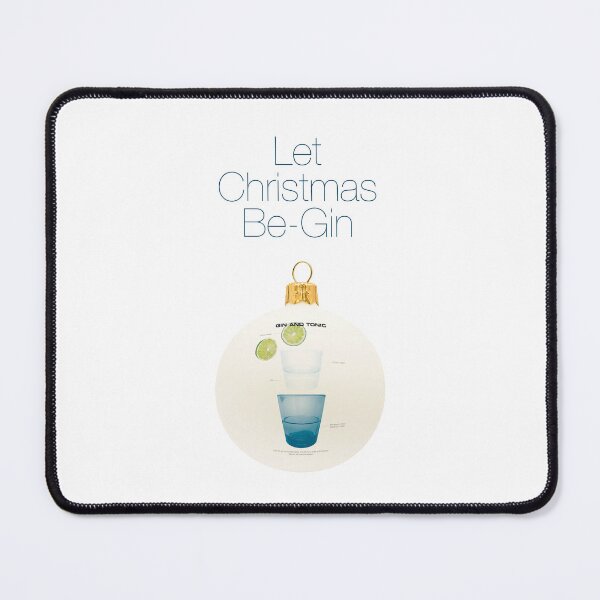 Item preview, Let Christmas Be-Gin designed and sold by MadeClose.