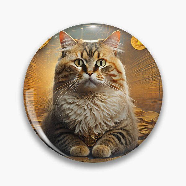 Item preview, Crypto Cat, Cat Crypto Millionaire, BTC Bitcoin Black Investor Bitcoin Trader Shirt Bitcoin Mining and Future bitcoin billionaire AI designed and sold by Common Truth.