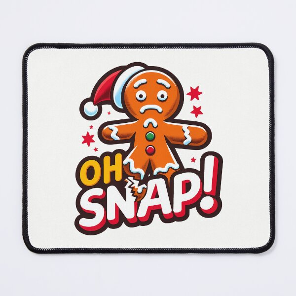 Item preview, Gingerbread Humor: Oh Snap! designed and sold by Bratak.