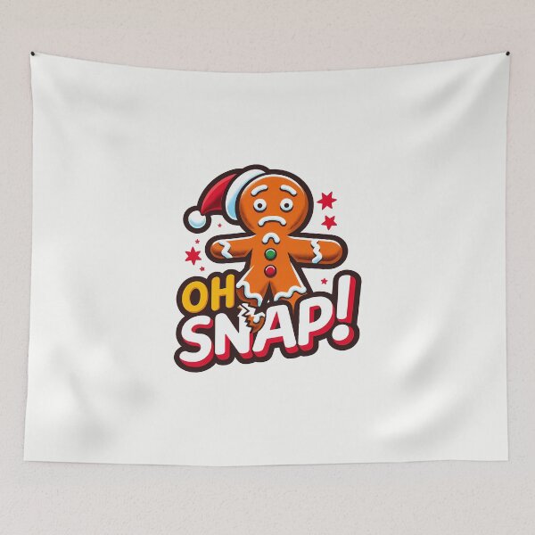 Item preview, Gingerbread Humor: Oh Snap! designed and sold by Bratak.