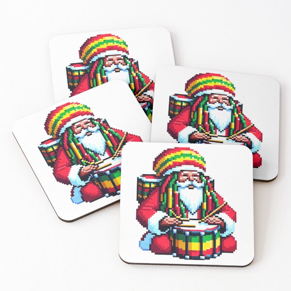 Item preview, Santa's Reggae Rhythm designed and sold by PixelPunkster.