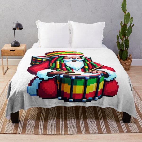Item preview, Santa's Reggae Rhythm designed and sold by PixelPunkster.