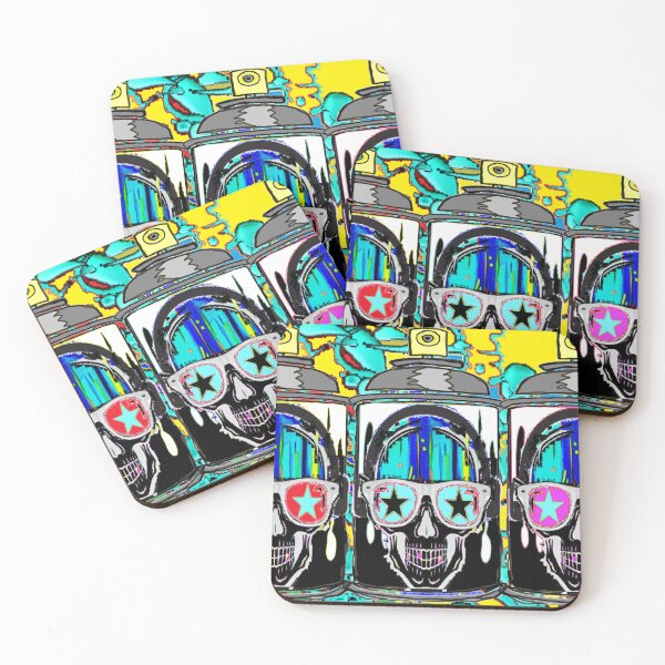 Item preview, Rainbow graffiti retro tattoo pop  designed and sold by LowEndGraphics.
