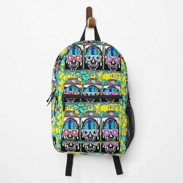 Item preview, Rainbow graffiti retro tattoo pop designed and sold by LowEndGraphics.