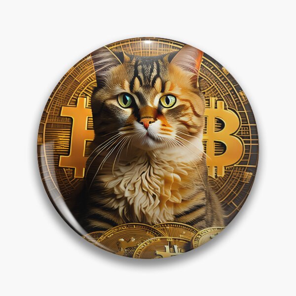 Item preview, Crypto Cat, Cat Crypto Millionaire, BTC Bitcoin Black Investor Bitcoin Trader Shirt Bitcoin Mining and Future bitcoin billionaire AI designed and sold by Common Truth.