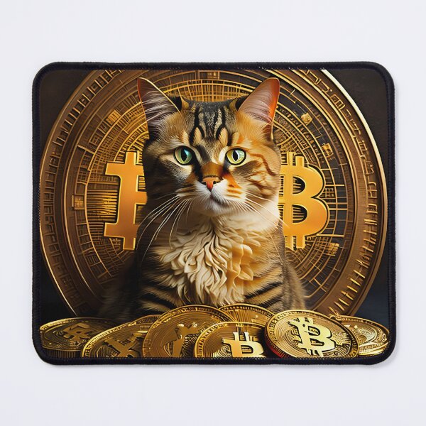 Item preview, Crypto Cat, Cat Crypto Millionaire, BTC Bitcoin Black Investor Bitcoin Trader Shirt Bitcoin Mining and Future bitcoin billionaire AI designed and sold by Common Truth.
