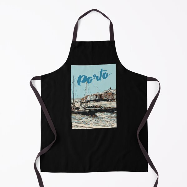 Item preview, Porto Skyline Reflections: Douro River Illustration designed and sold by Lemomo-artworks.