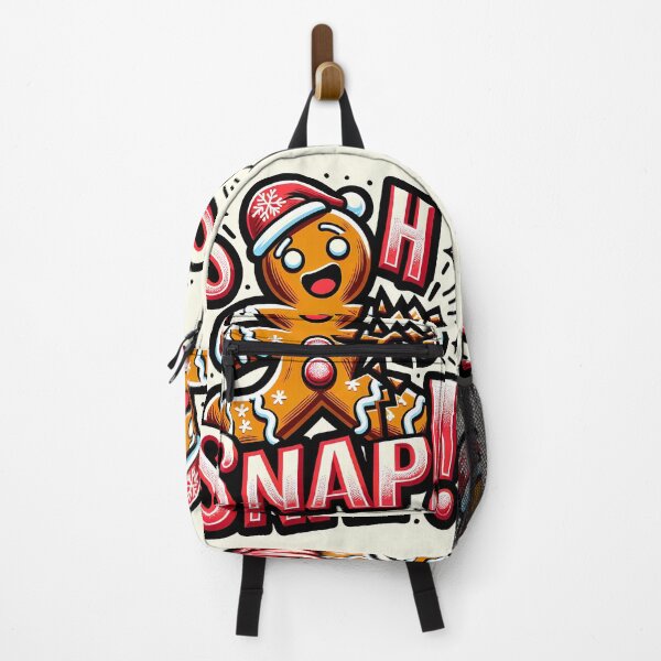 Item preview, Festive Gingerbread Humor: Oh Snap! designed and sold by Bratak.