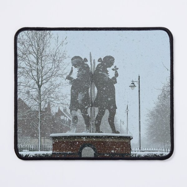 Item preview, Snowy Darwin Statue  designed and sold by SallyHammond.