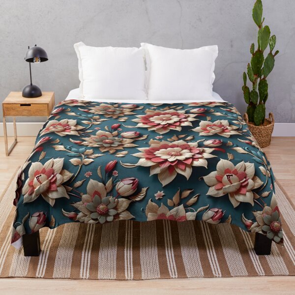 Item preview, Fascinating Flower Pattern designed and sold by DigiDreamyArt.