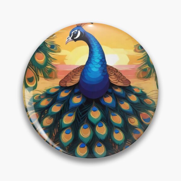 Item preview, blue Peacock designed and sold by Sebaseseu.