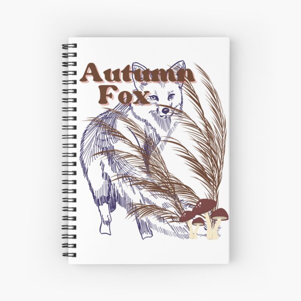 Item preview, Autumn is Here Cute.   Fox designed and sold by Tienda-Vane.