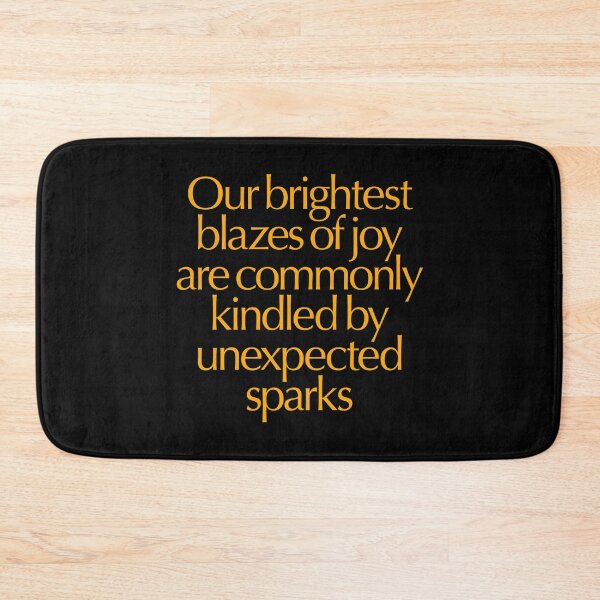 Item preview, Our brightest blazes of joy are commonly kindled by unexpected sparks #2 v.8 designed and sold by x1brett.