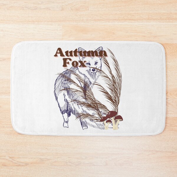 Item preview, Autumn is Here Cute.   Fox designed and sold by Tienda-Vane.