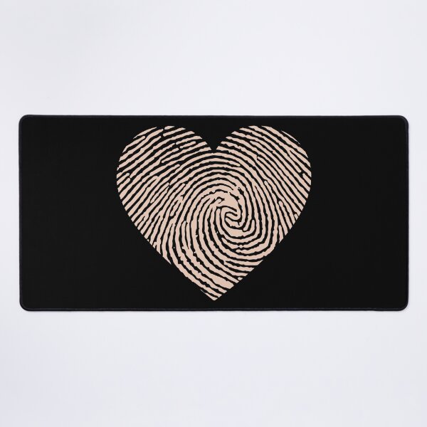 Item preview, Fingerprint with heart shape designed and sold by LionessLove.