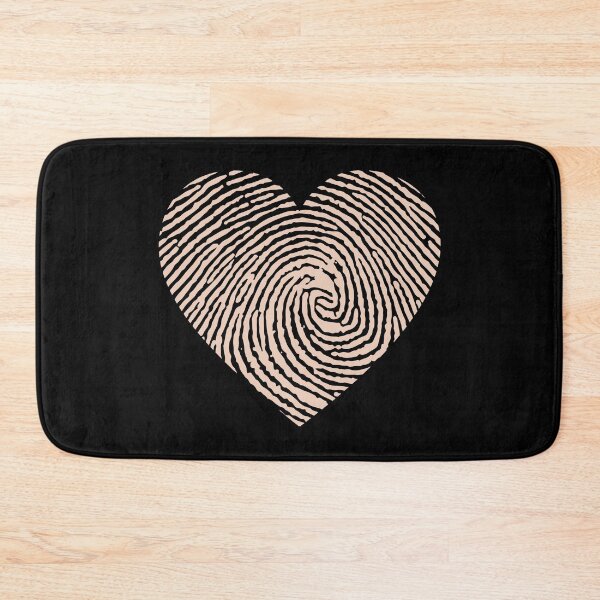 Item preview, Fingerprint with heart shape designed and sold by LionessLove.