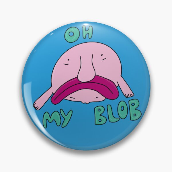 Life Is Relentless (Blob-fish) Pins