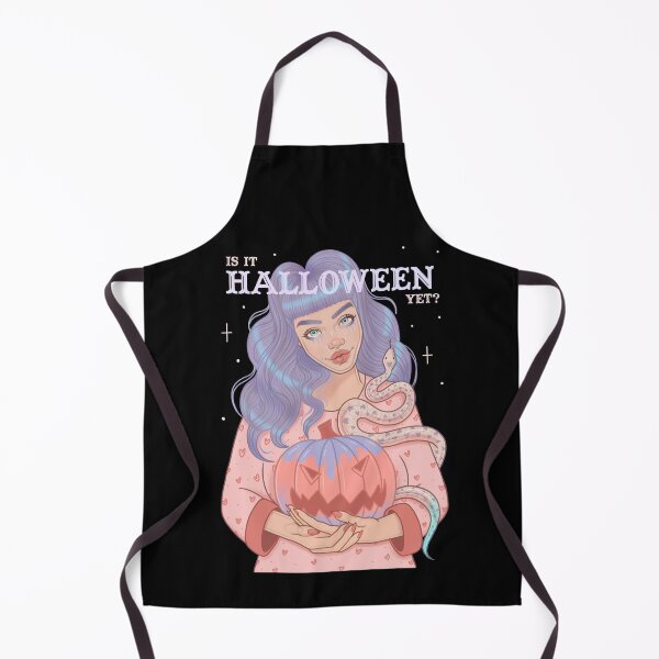 Item preview, Is It Halloween Yet? // Pastel Witch with Halloween Pumpkin designed and sold by Wendy-Stephens.