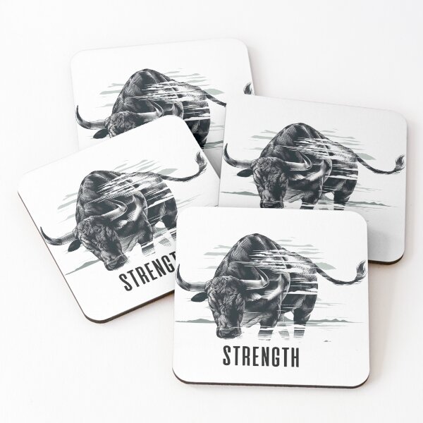 Item preview, Bull Strength Powerful Nature Dominance Art designed and sold by ProjectNoah.