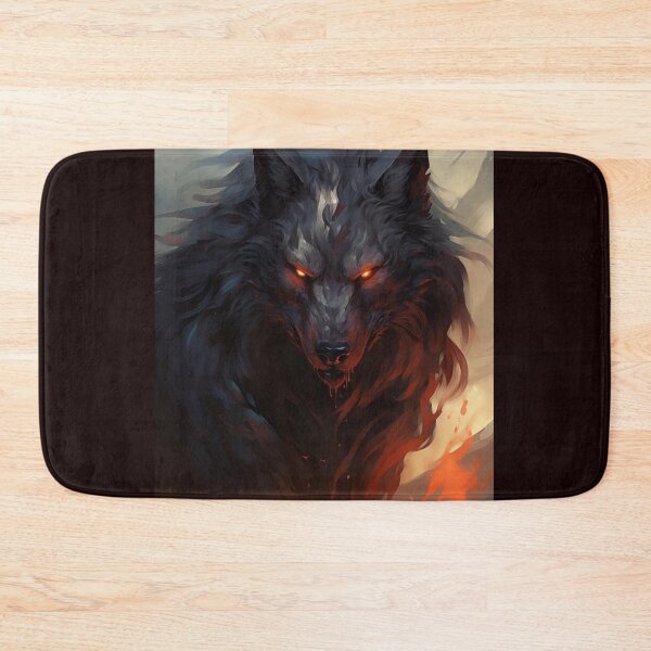 Item preview, The dark wolf designed and sold by AIArtArchitect.