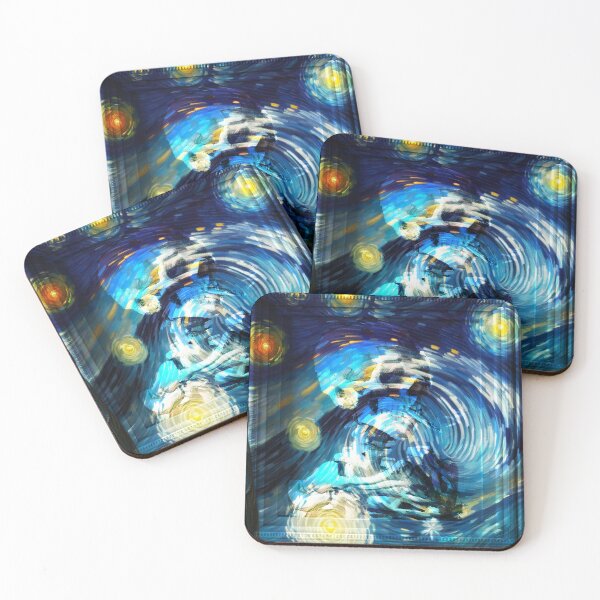 Item preview, Skeleton x Starry Night designed and sold by TimosStickers.