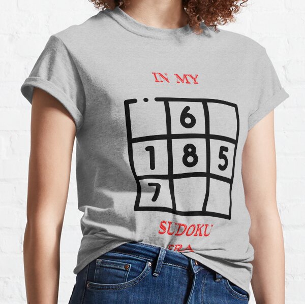 Item preview, In My Sudoku Era designed and sold by TboneTreasures.