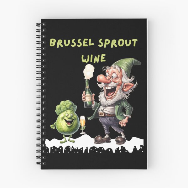 Item preview, Funny Christmas Brussel Sprout Wine Humour designed and sold by MTJ-Mushrooms.