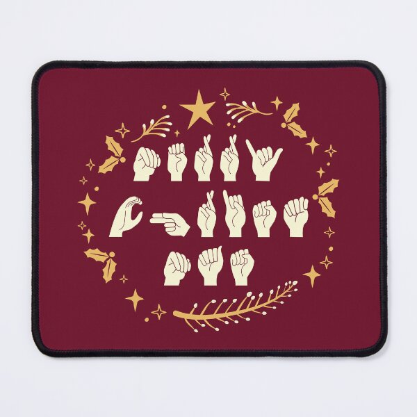 Item preview, Merry Christmas - ASL American Sign Language V designed and sold by Lemon Pepper.