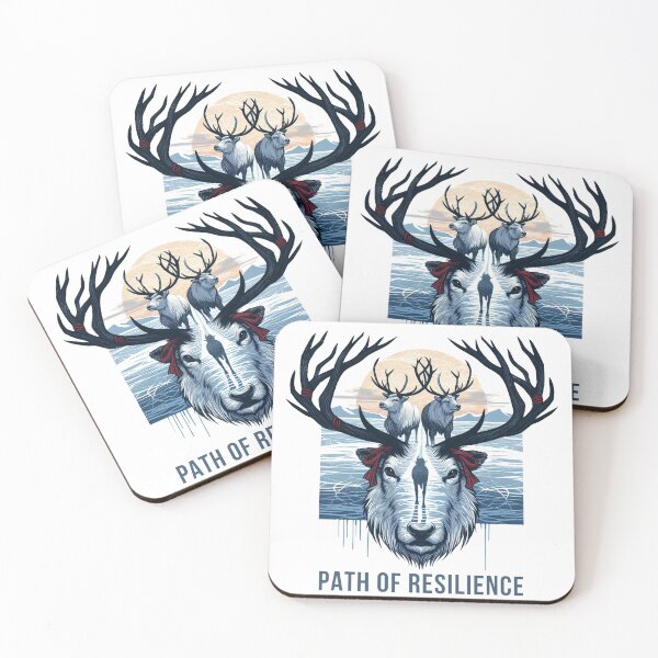 Item preview, Resilient Reindeer Journey designed and sold by ProjectNoah.