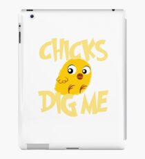 Chicks Dig Me iPad Case/Skin
