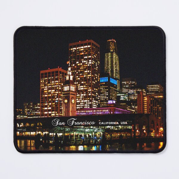 Item preview, San Francisco, California - San Francisco Skyline & Ferry Building designed and sold by leemcnut.