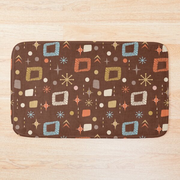 Item preview, Apricity Mid Mod Chocolate - Space Age Abstract designed and sold by susycosta.