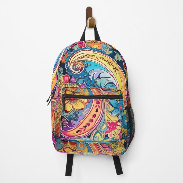 Item preview, Psychedelic Neon Paisley designed and sold by RickshaEmu.