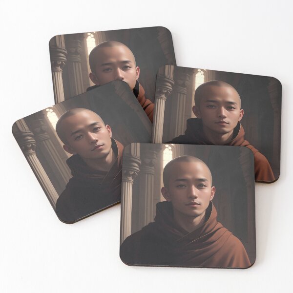 Item preview, The Monk's Silent Vigil designed and sold by AICreativeArts.