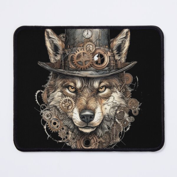 Item preview, Steampunk Wolf designed and sold by FaeandMagpie.