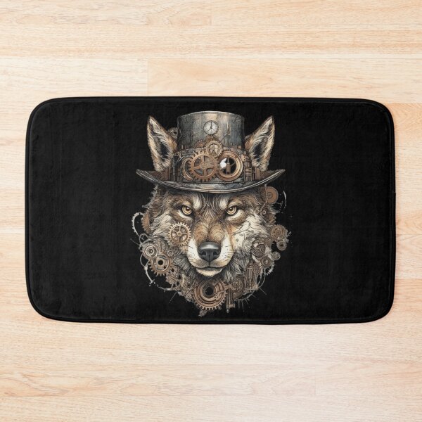 Item preview, Steampunk Wolf designed and sold by FaeandMagpie.